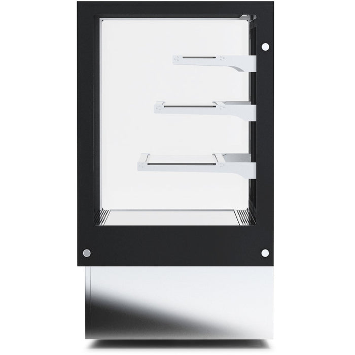 Display Merchandiser Fridge 760 litres with 3 shelves Black & Stainless steel |  HL1800B3