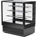 Display Merchandiser Fridge 370 Litres 3 Shelves Black | Hl900 B3 Black Makfry