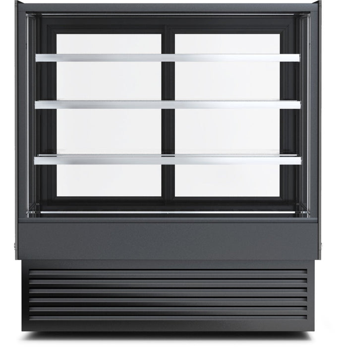Display Merchandiser Fridge 760 Litres With 3 Shelves Black | Hl1800 B3 Black Makfry