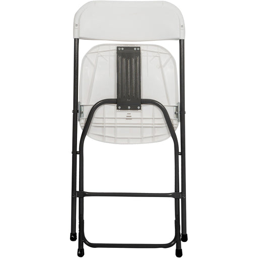 Folding Chair White Plastic |  HQB53 Makfry