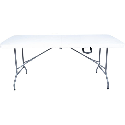 Folding Banquet Catering Table 6ft White 1800x740x735mm |  HQXZ180 Makfry