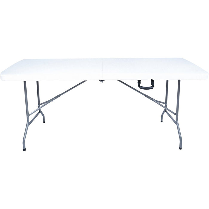 Folding Banquet Catering Table 6ft White 1800x740x735mm |  HQXZ180 Makfry