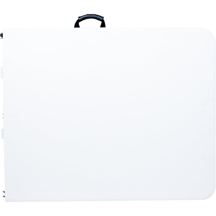 Folding Banquet Catering Table 6ft White 1800x740x735mm |  HQXZ180 Makfry