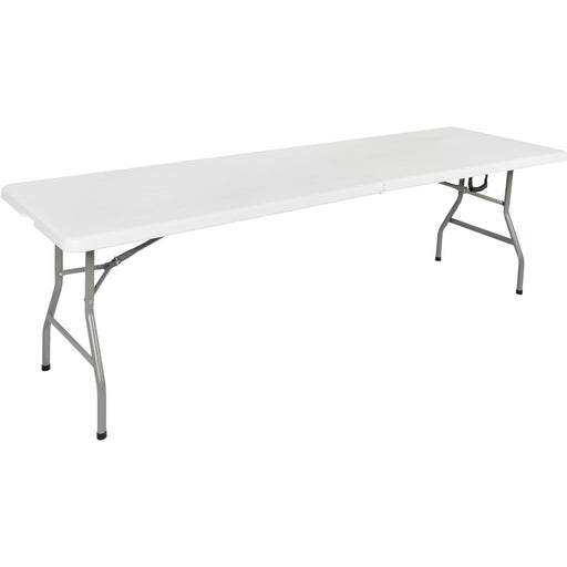 B GRADE Folding Banquet Bench Table 8ft White 2400x760x740mm |  HQZ240 B GRADE Makfry