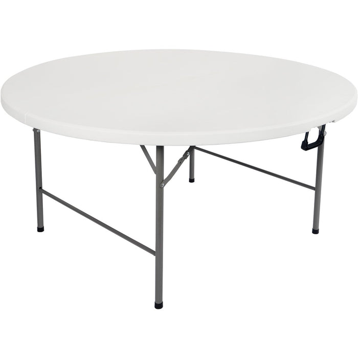 5ft Round Folding Table White |  HQZY152