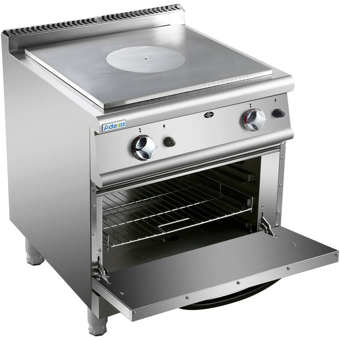 B GRADE Gas Solid Top with Gas Oven 10kW+5.8kW 700mm Depth |  HRQ711 B GRADE