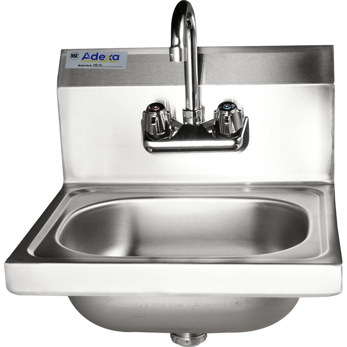 Wall mounted Hand Sink Wall mounted faucet Stainless steel |  HS15