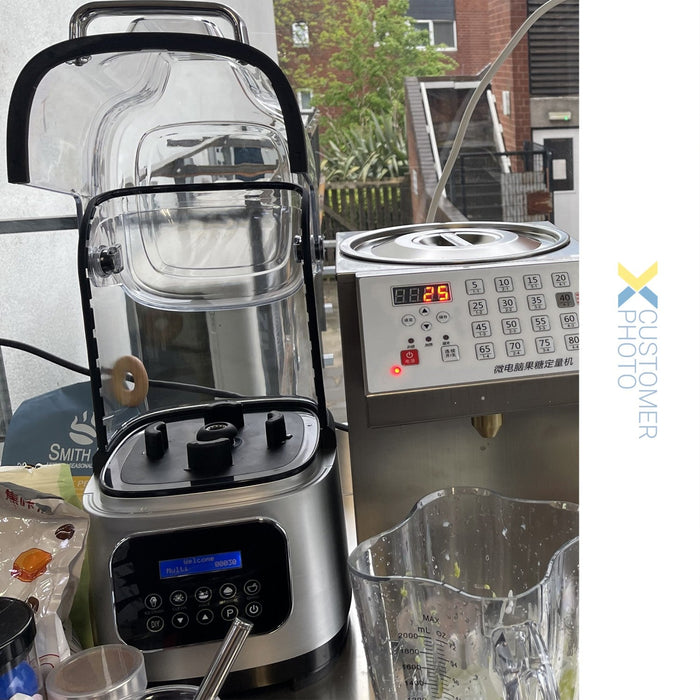 Professional Blender with Sound enclosure 2 litre 1800W |  HS8003 Makfry