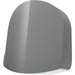 Commercial Hygienic Automatic Hand Dryer Grey 1.25kW 90m/s |  HSDA3881GREY Makfry