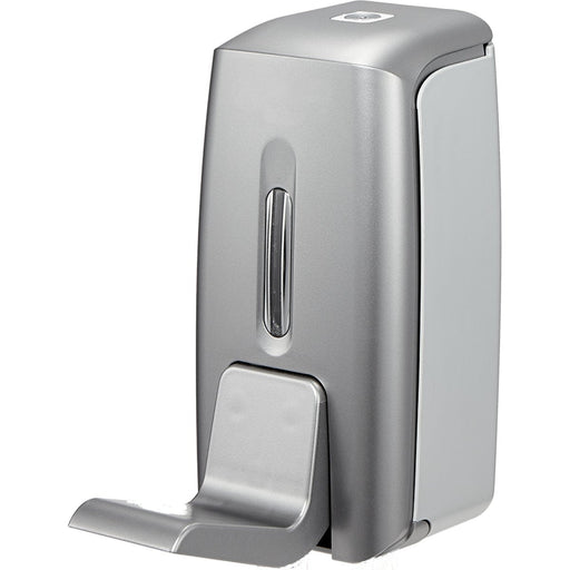 Commercial Wall Mounted Manual Soap Dispenser Silver |  HSDF7002SILVER Makfry