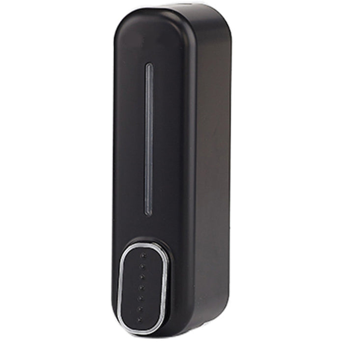 Commercial Wall Mounted Manual Soap Dispenser Black |  HSDF7020BLACK Makfry