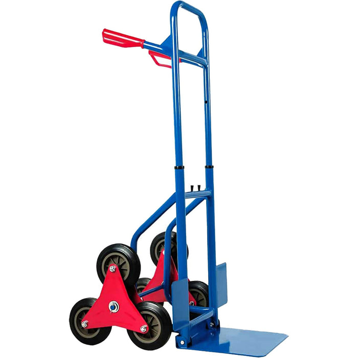 Heavy Duty Stair Climbing Sack Truck Tri-Wheel 200kg Capacity 430x600x1110mm |  HT1832 Makfry