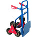 Heavy Duty Stair Climbing Sack Truck Tri-Wheel 200kg Capacity 430x600x1110mm |  HT1832 Makfry