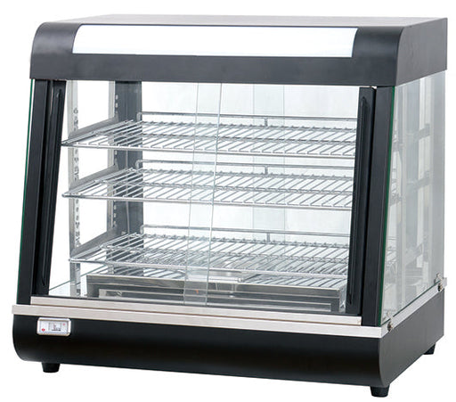 Infernus Black 900mm Heated Display Cabinet Canmac Catering Equipment