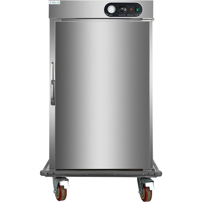 Professional Mobile Food Warming Cabinet With 10 X Gn 1/1capacity 2k W | Hw115 F Makfry