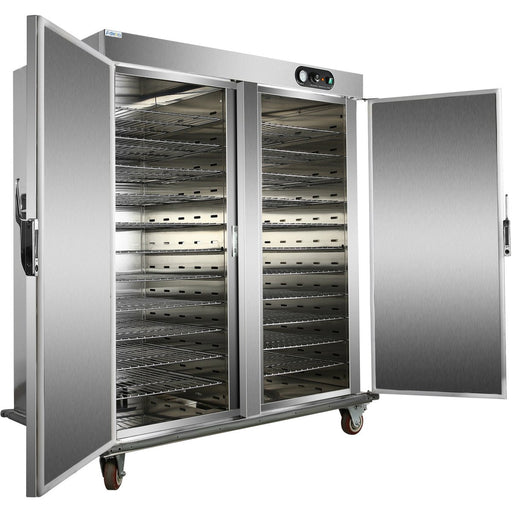 Professional Mobile Food Warming Cabinet Double Door With 22 X Gn2/1 Capacity 2.62k W | Hw2221 Makfry