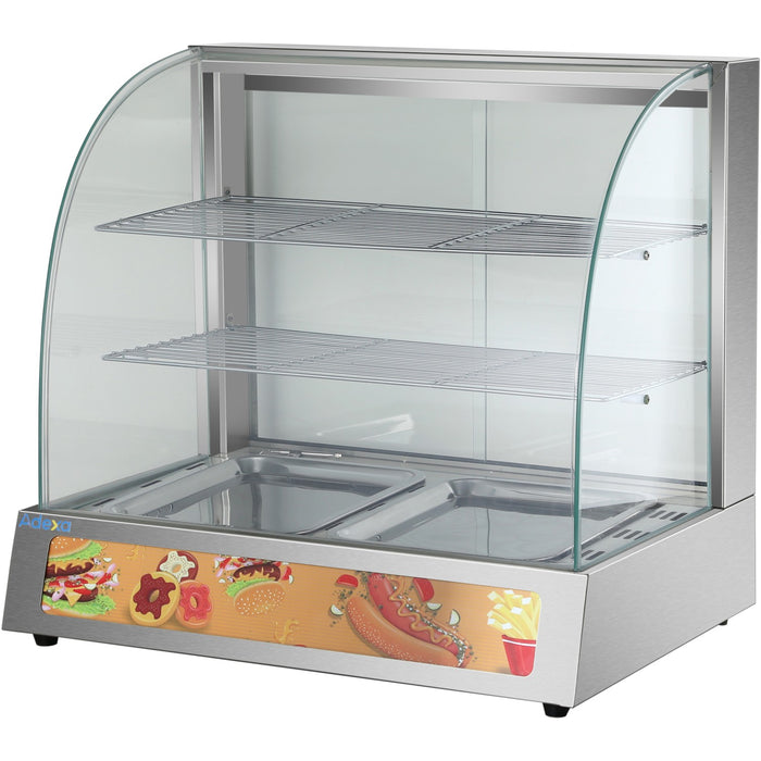 Commercial Hot Display Case Pie Warmer Countertop |  HW2PS