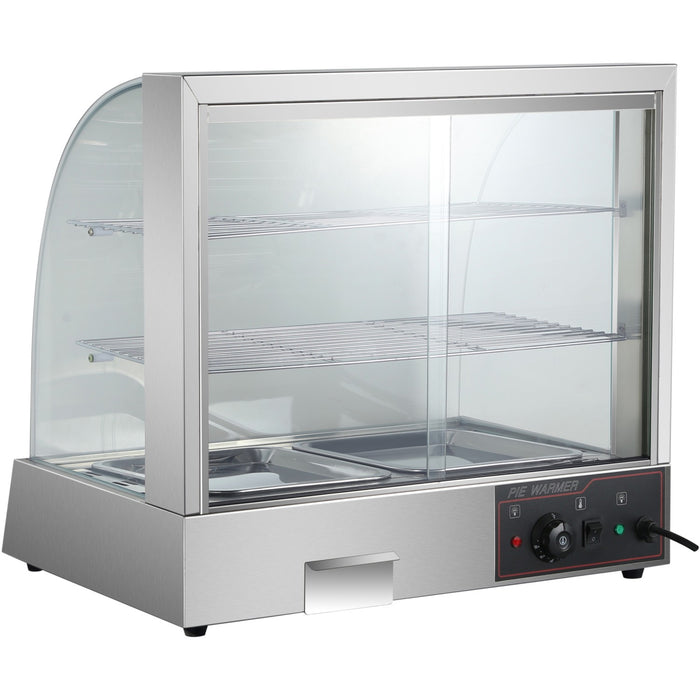 Commercial Hot Display Case Pie Warmer Countertop |  HW2PS