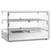 Commercial Countertop Heated Display Cabinet 50 Litres Stainless Steel | Hw50 Makfry