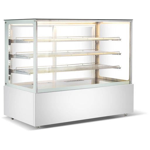 Commercial Heated Display Cabinet 925 Litres White | Hw571 White Makfry