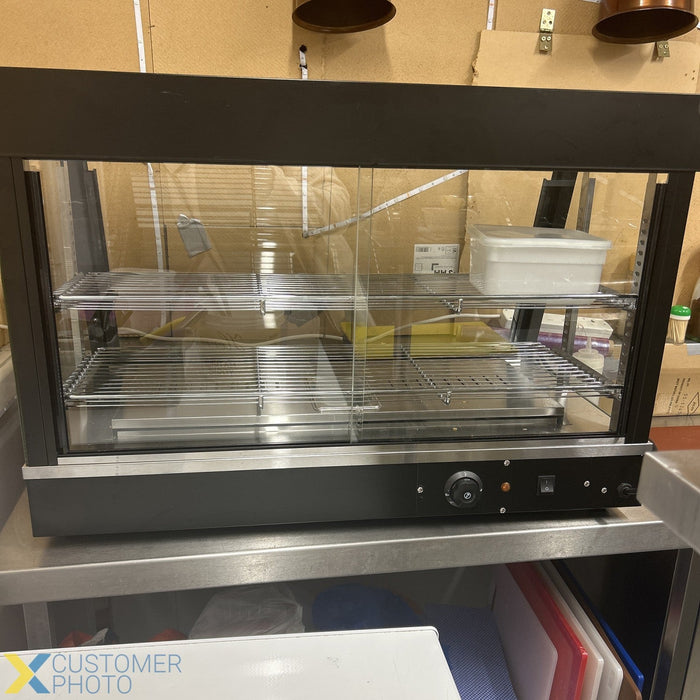 B GRADE Commercial Heated showcase food warmer 900mm Width Countertop |  HW602 B GRADE Makfry