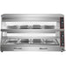 Commercial Two Tier Heated Showcase Food And Chicken Warmer 1500x760x860mm Countertop Dry Heat And Wet Heat | Hw6 P Makfry
