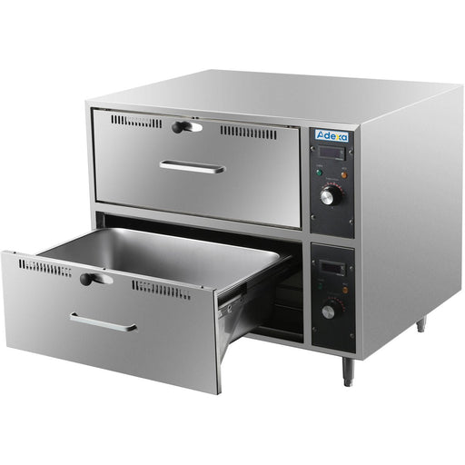 Commercial Food Warmer 2 Drawers 2k W | Hw82 Makfry