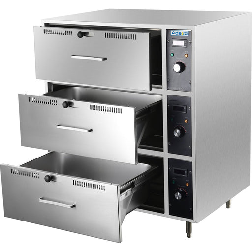 Commercial Food Warmer 3 Drawers 3k W | Hw83 Makfry