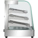 Commercial Hot Display Food Warmer Countertop 3 Shelves 650x455x580mm |  Hw862 Makfry