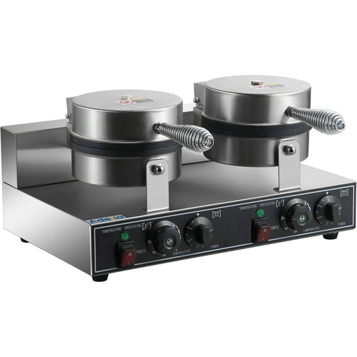 Commercial Waffle maker Double Round |  HWB2 Makfry