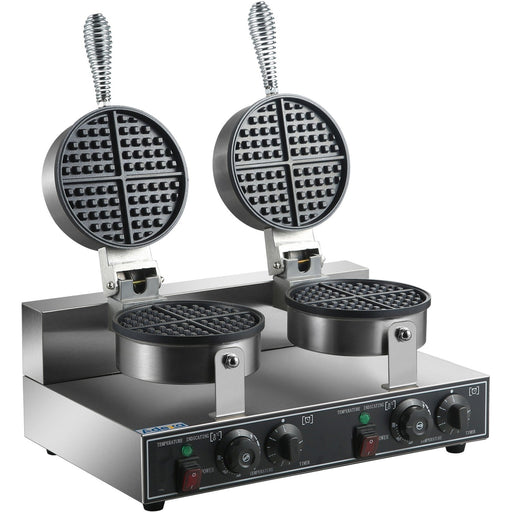 Commercial Waffle maker Double Round |  HWB2 Makfry