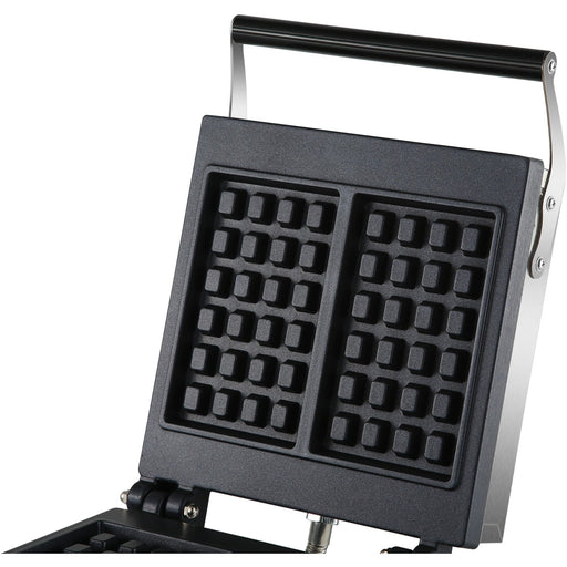 Commercial Waffle Maker 1.6kW 2 belgian waffles Countertop |  HWB3 Makfry