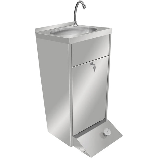 Commercial Hand Wash Sink Cabinet Stainless Steel Pedal Control | Vhwr445 Makfry