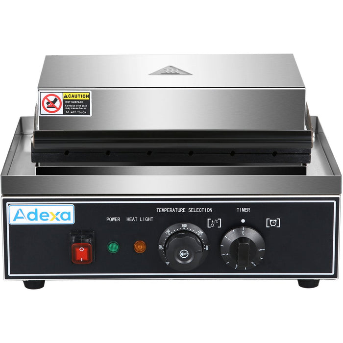 Commercial Sandwich grill 1.55kW |  HX113 Makfry