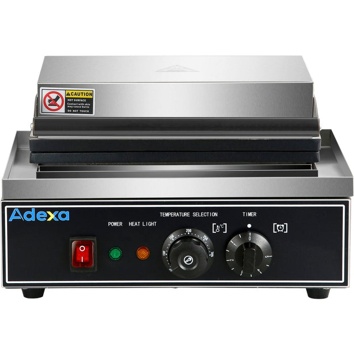 Commercial Sandwich grill 1.55kW |  HX113A Makfry
