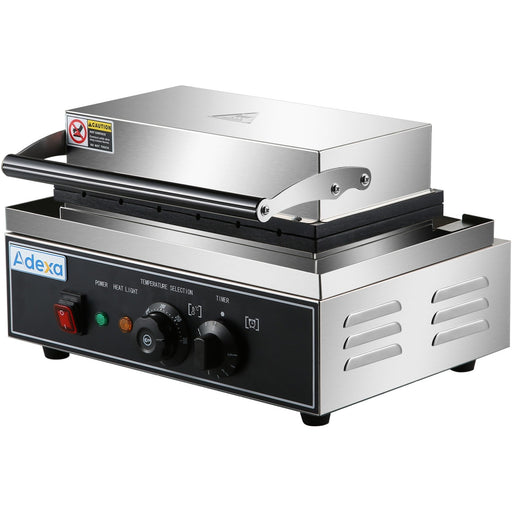 Commercial Waffle Maker 1.55kW 2 waffles Countertop |  HX116 Makfry