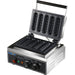 Commercial Corn Dog Waffle Maker 1.55kW 5 waffles Countertop |  HX117 Makfry
