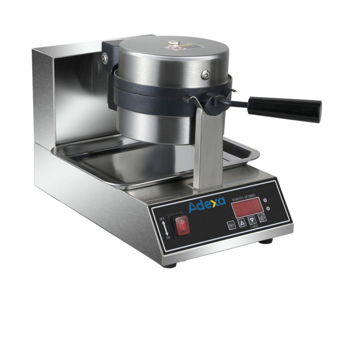 Commercial Waffle Maker Single Digital Controls |  Hx2205 G Makfry