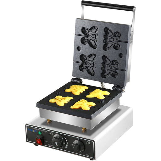 Commercial Butterfly Shaped Mini Pancake maker / Muffin maker |  HX2211 Makfry