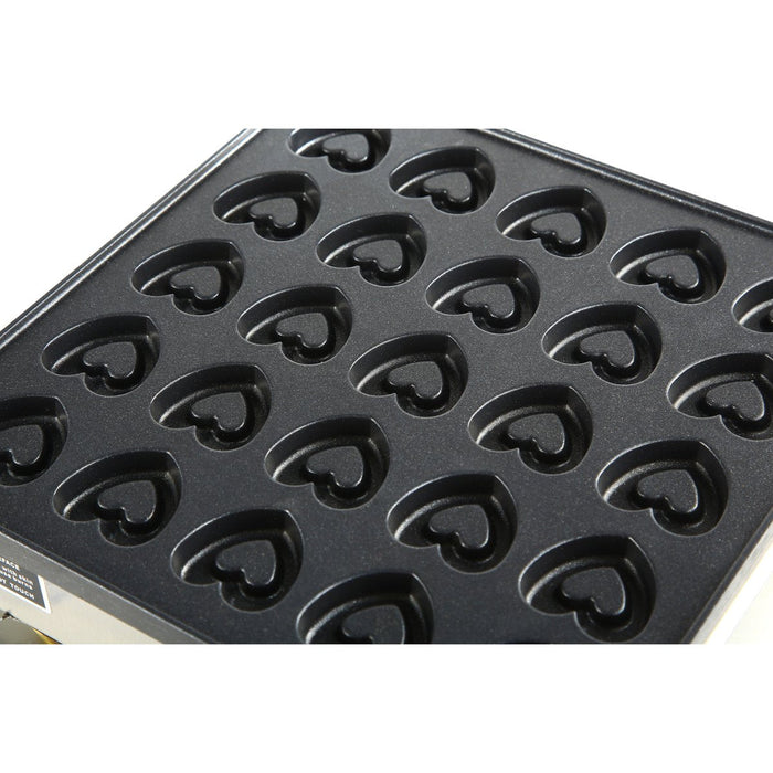 Commercial Heart Shaped Mini Pancake maker / Muffin maker 25 holes |  HX2240A Makfry