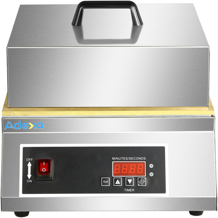 Commercial Electric Soufflé Pancake Maker Digital Controls 1.5k W | Hx300 D Makfry