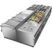 Professional Gas Lava Rock Grill With Cabinet Base 14.4k W 700mm Depth | Hgl707 Makfry