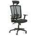 Mesh Office Chair with Headrest Black |  HY632 Makfry