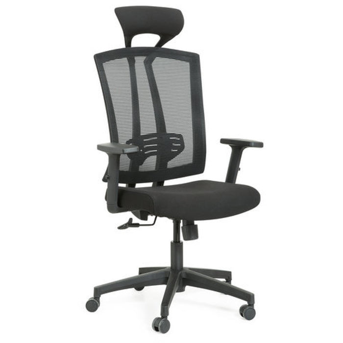 B GRADE Mesh Office Chair with Headrest Black |  HY632 B GRADE