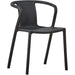 Bistro Dining Chair Plastic Black Indoors & Outdoors |  HYPP08 Makfry