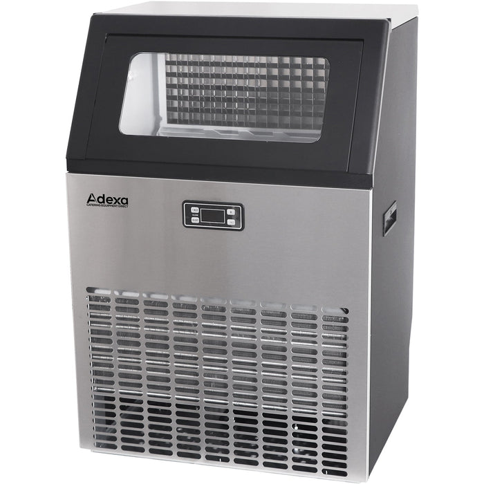 Commercial Ice Cube Machine Under Counter 90kg/24h 25kg Bin | Hzb90 F Makfry