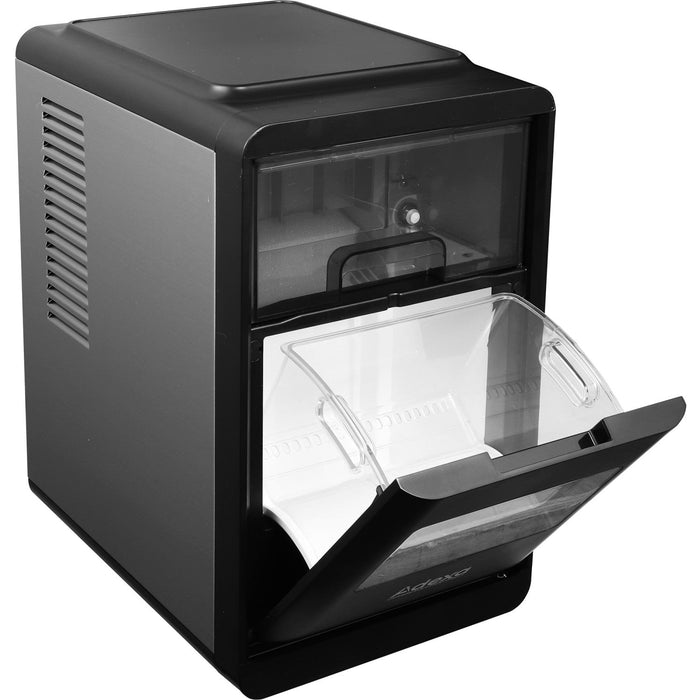 Portable Countertop Crescent Ice Maker 12kg/24h 240x358x400mm | Hzb12 M Makfry