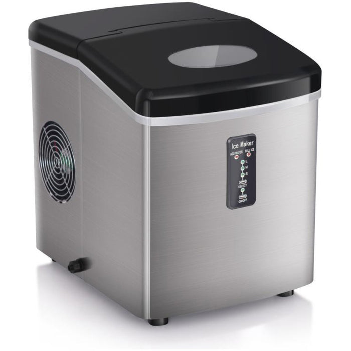 Portable Ice Machine Countertop 15kg/24h 1.1kg bin |  HZB15SA