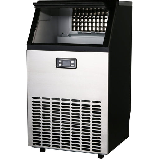 Commercial Ice Cube Machine Under Counter 65kg/24h 15kg Bin | Hzb65 Makfry