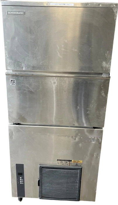Commercial Hoshizaki IM-240NE Large Cube Ice Maker with Bin- Refurbished Canmac Refurbished